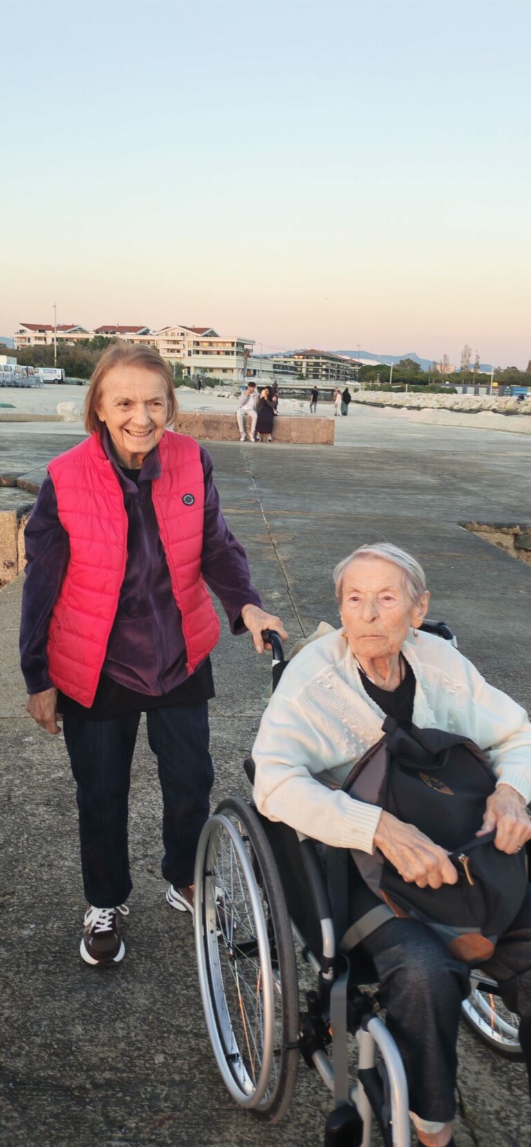 En attendant la course