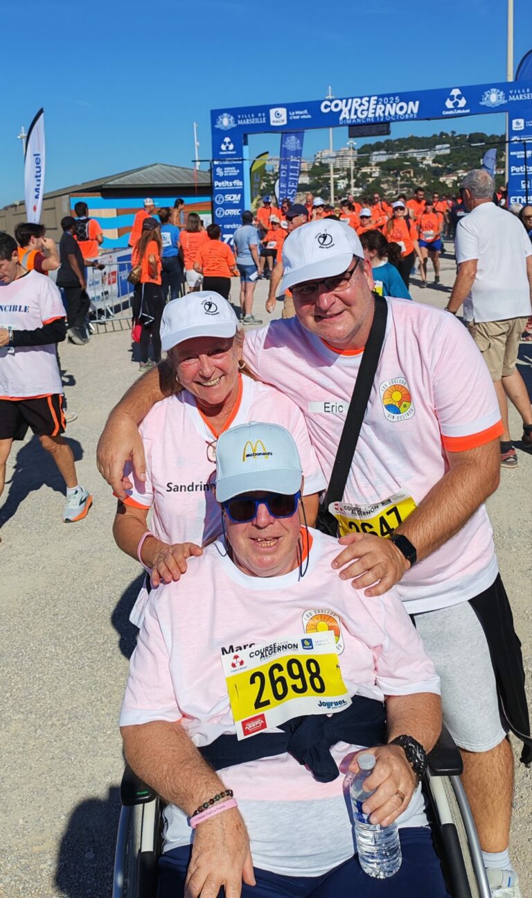 Arrivée de la course